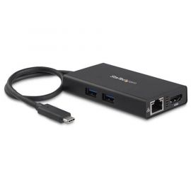 Adaptador USB-C Multifunción para Laptop, con Potencia, 4K HDMI, USB 3.0, Mini Replicador de Puertos HDMI 4K, Startech