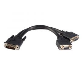 Cable VGA StarTech.com0, 2 m, DMS, 2 x VGA, Negro