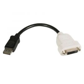 Convertidor DisplayPort a DVI StarTech.com1Display Port M, 1DVI-I Single Link F, Macho/hembra, Negro, 0, 24 m