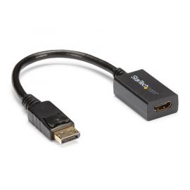 Convertidor DP a HDMI StarTech.com DP2HDMI2HDMI, HDMI, Macho/hembra, Negro