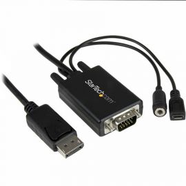 Cable Adaptador 2M Displayport A Vga Con Audio
