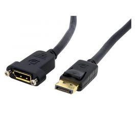 Cable Displayport 91Cm Para Montaje En Panel Hembra A Macho