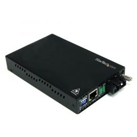 Convertidor De Medios Ethernet 10/100 A Fibra Monomodo Sc 30Km
