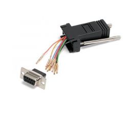 Adaptador Modular Serial DB9 a RJ45 Hembra a Hembra, Startech