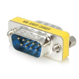 Cambiador de Género StarTech.com GC9SMPlata, DB-9, DB-9, Macho/Macho