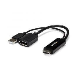 Convertidor HDMI a Displayport, Adaptador 4K Alimentado Por USB, Startech