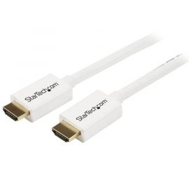 Cable Hdmi Alta Velocidad 2M Macho A Macho Cl3 Blanco 4K