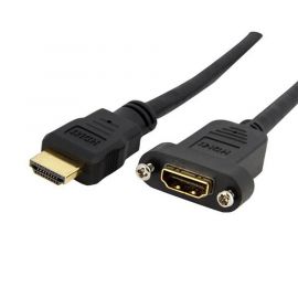 Cable HDMI de 91Cm para Montaje en Panel, Hembra a Macho, Startech Mod. HDMIpnlfm3