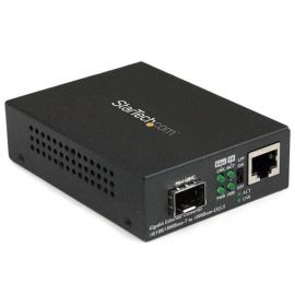 Convertidor De Medios Ethernet Gigabit A Fibra Con Sfp Abierto - Adaptador De Cobre A Fibra - Startech.Com Mod. Mcm1110Sfp