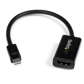 Convertidor de Video Mini Displayport a HDMI con Audio Adaptador Activo Mdp 1.2 para Laptop o Ultrabook 4K 30Hz Negro, Startech
