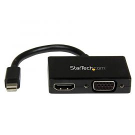 Adaptador Mini DP de Audio/Video para Viajes, Convertidor Mini Displayport a HDMI o VGA Compatible Thunderbolt, Startech