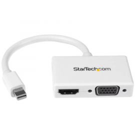 Adaptador Convertidor Mini Displayport A Hdmi O Vga Blanco