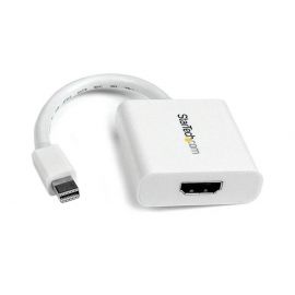 Convertidor Mini DisplayPort a HDMI StarTech.com MDP2HDW0, 12 m, Mini DisplayPort, HDMI, Macho/hembra, Color blanco