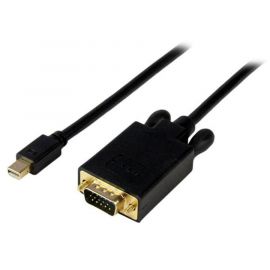Convertidor Mini DisplayPort a VGA StarTech.commini DisplayPort, VGA (D-Sub), Macho/Macho, Negro