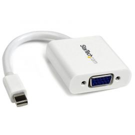 Adaptador Convertidor Video Mini Displayport A Vga Blanco