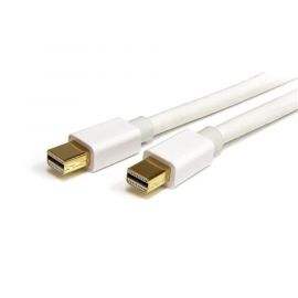 Adaptador Cable Convertidor 2M Mini Displayport Dp Blanco 4K 1..