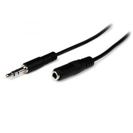 Cable de extensión StarTech.com2 m, 3.5mm, 3.5mm, Macho/hembra, Negro