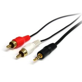 Cable De 1.8M De Audio Estereo 3.5Mm Macho A 2X Rca Macho