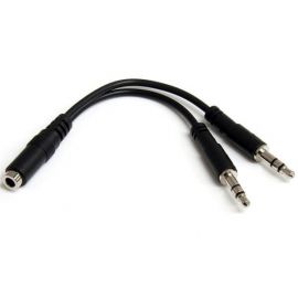 Cable Adaptador Divisor Audifonos Hembra A Macho