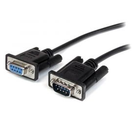 Cable 50Cm Extension Serial Db9 Directo Rs232 Macho A Hembra