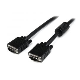 Cable coaxial StarTech.com7, 6 m, VGA (D-Sub), VGA (D-Sub), Negro
