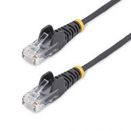 Cable De 30Cm De Red Ethernet Cat6 Delgado Sin Enganches - Cable De Red Snagless - Negro - Startech.Com Mod. N6Pat1Bks