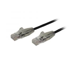Cable 15Cm Red Ethernet Cat6 Sin Enganches Snagless Negro