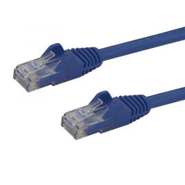 Cable de Red Ethernet Snagless sin Enganches Cat6 Cat6 Gigabit 1M, Azul, Startech Mod. N6Patc1Mbl
