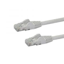 Cable 1M Red Ethernet Utp Cat6 Snagless Blanco Rj45