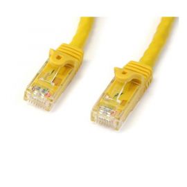 Cable 1M Amarillo Red Gigabit Cat6 Ethernet Rj45 Snagless