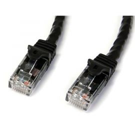Cable de Red 7.6M Categoría Cat6 UTP RJ45 Gigabit Ethernet Certificado Etl, Snagless Patch Moldeado, Negro, Startech Mod. N6Patch25Bk