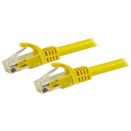 Cable Red 15Cm Amarillo Cat6 E Ethernet Gigabit Sin Enganches