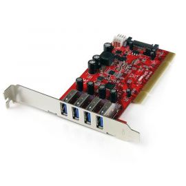Tarjeta Pci 4 Puertos Usb 3.0 Hub Concentrador Interno