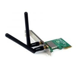Adaptador Tarjeta PCI Express PCie de Red Inalámbrica Wireless WiFi N 802.11B/G/N 300Mbps 2T2R, Startech