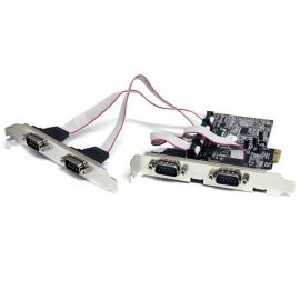 Tarjeta Adaptadora Pci Express Pcie 4 Puertos Serial Rs232 Db9