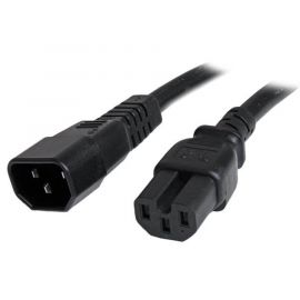 Cable 1.8 Mts 14 AWG Adaptador Jumper Bridge Iec C14 a Iec C15 para Servidor UPS, Startech Mod. Pxtc14C156