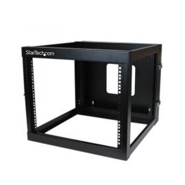 Rack 8U 22In De Marco Abierto Montaje En Pared Con Bisagras