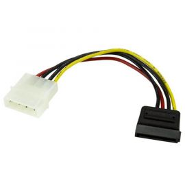 Cable Adaptador 15Cm De Poder Molex Lp4 4 Pines A Sata 15 Pines