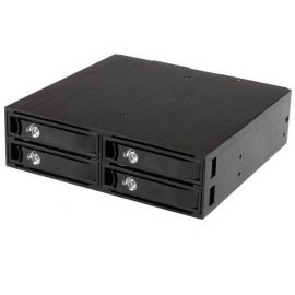 Backplane Rack Móvil 5.25 Pulgadas A 4 Unidades 2.5 Sata/Sas - Startech.Com Mod. Satsasbp425