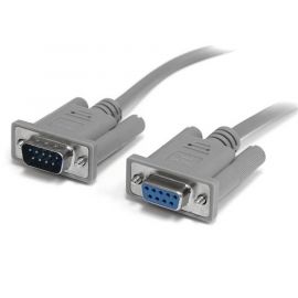 Cable de Módem Nulo Serie RS232 DB9 Hembra a Macho de 3M, Startech Mod. Scnm9Fm