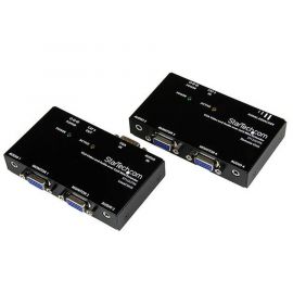 Extensor Video Vga Audio Mini Jack Por Cable Cat5 Utp Ethernet