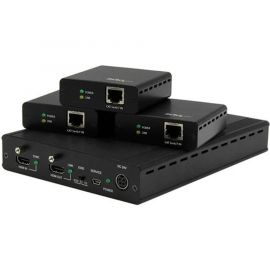 Juego Extensor Hdbaset Hdmi 3 Puertos Hdmi Por Cat5 4K