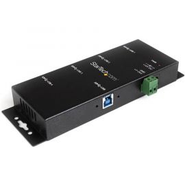 Concentrador Hub Usb 3.0 4 Puertos Industrial Riel Din