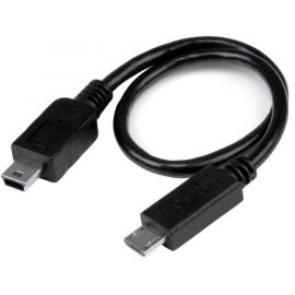 Cable Usb Otg 20Cm Adaptador Micro Usb A Mini Usb