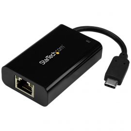 Adaptador Convertidor Usb C A Ethernet Gigabit Con Pd 2.0 - Adaptador De Red Nic 1Gb Lan Rj45 Usb Tipo C Usb 3.1 Con Pd - Startech.Com Mod. Us1Gc30Pd