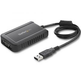 Adaptador de Video Externo USB a VGA, Cable Convertidor, Tarjeta de Video Externa, Hembra Hd15, Macho USB a, 1920X1200 Startech