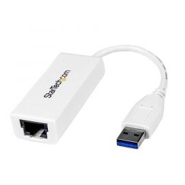 Adaptador De Red Ethernet Usb 3.0 Gigabit Nic Rj45 Blanco