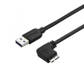 Cable USB StarTech.com0, 5 m, USB A, Micro-USB B, Macho/Macho, Negro