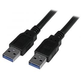 Cable de 1.8 Mts USB 3.0 Superspeed a Macho a A Macho Color Negro, Startech