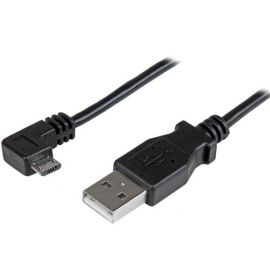 Cable De 1M Micro Usb Con Conector Acodado A La Derecha - Cable De Carga Y Sincronización - Startech.Com Mod. Usbaub1Mra